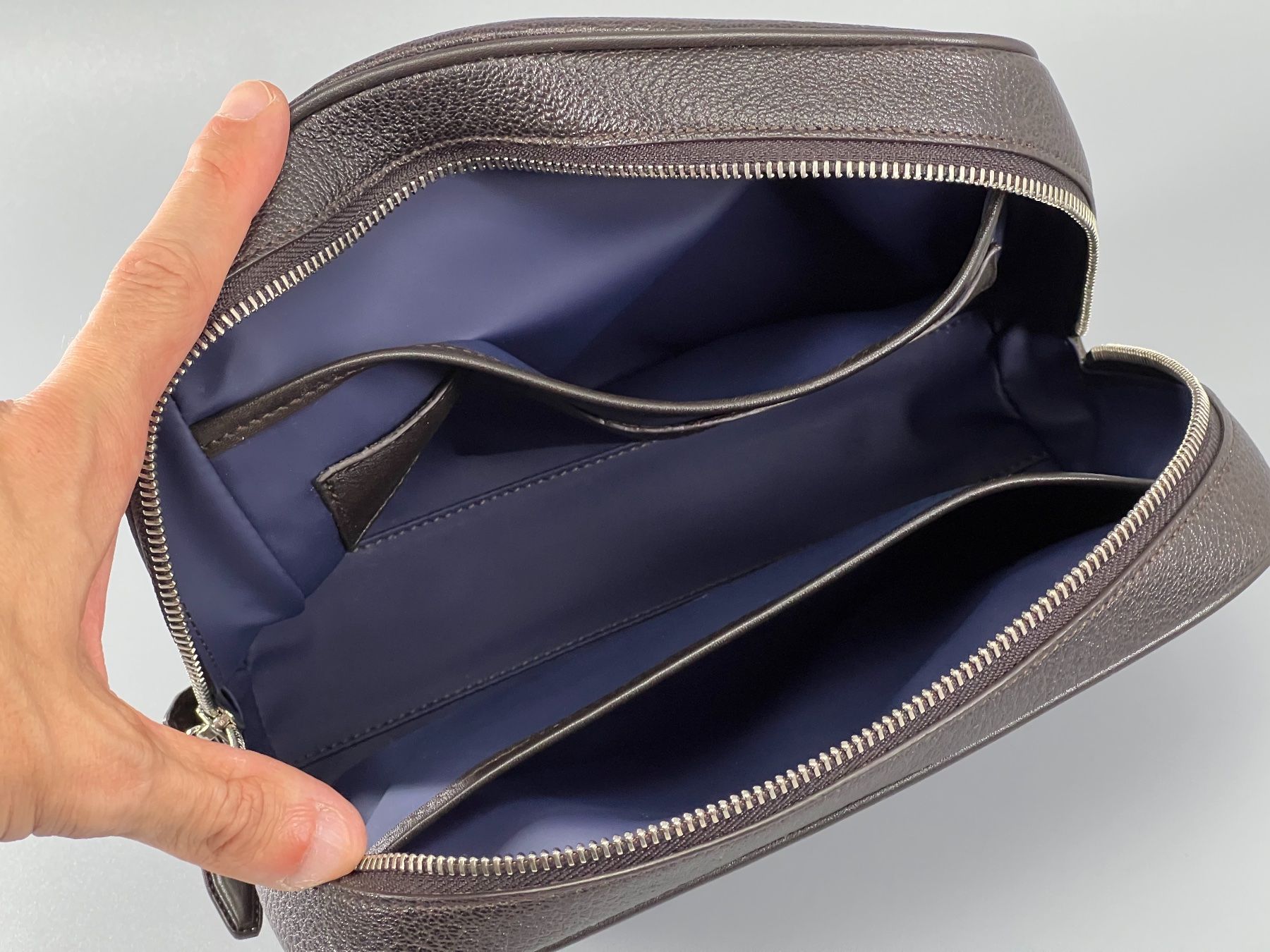 Custodie per cosmetici: Smythson Kosmetiktasche, Leder – Usato da Sennhof venduto da Johnbest 3
