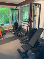 Komplettes Homegym / Fitnessstudio für Zuhause