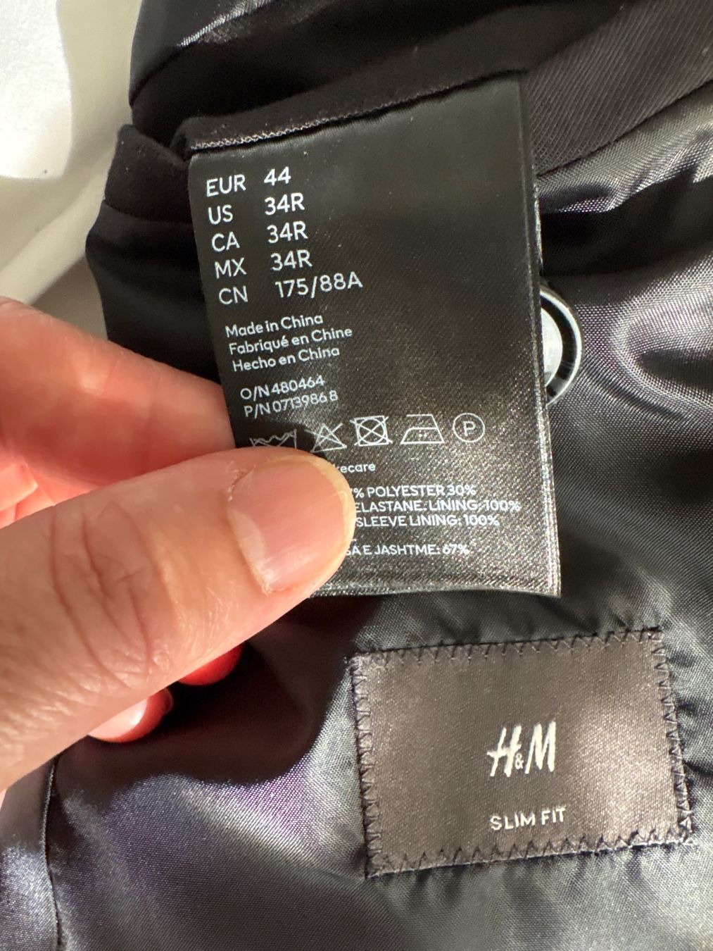 H&M Anzüge: H&M Anzug Gr. 44 / S – Gebraucht aus Herisau von sen_8w8b 7