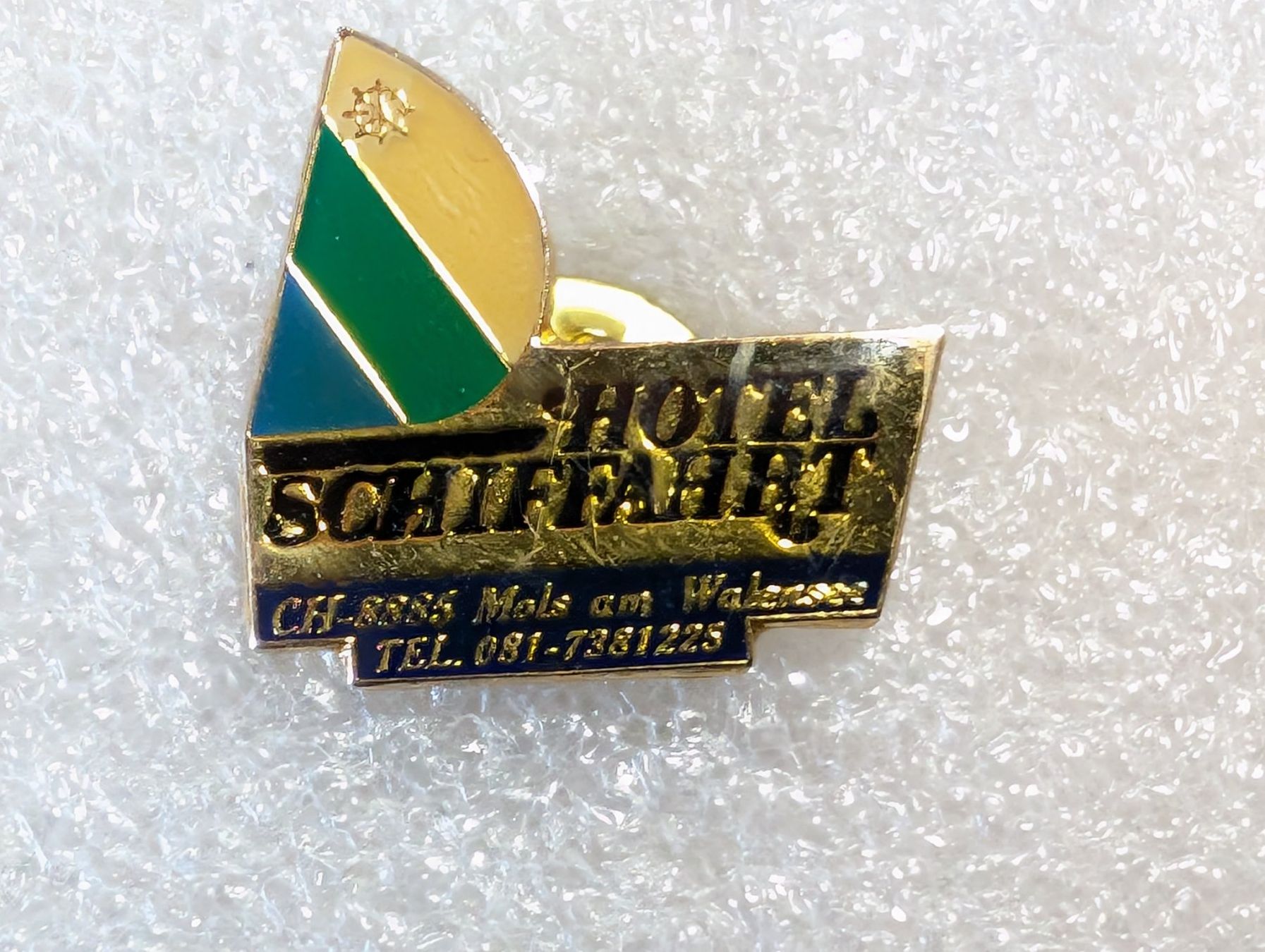 Placchette & Badge: Ansteckpin 291: Hotel Schifffahrt – Usato da Oppligen venduto da Pin-Fall-Shop