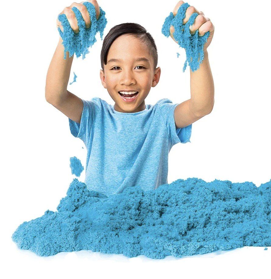 Materiale per modellare: Kinetic sand / Sable magic, facile à modeler, ne sèche pas. – Nuovo e nell'imballaggio originale da Misery venduto da Titi57 2