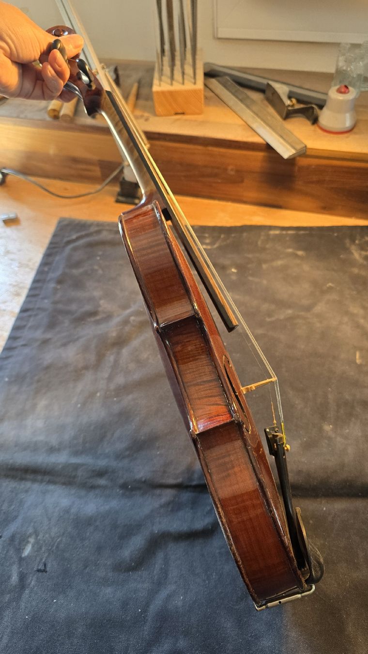 Musikinstrumente: 4/4 Violine, deutsch, ca 200 Jahre – Gebraucht aus bellach von Piratesocks 2