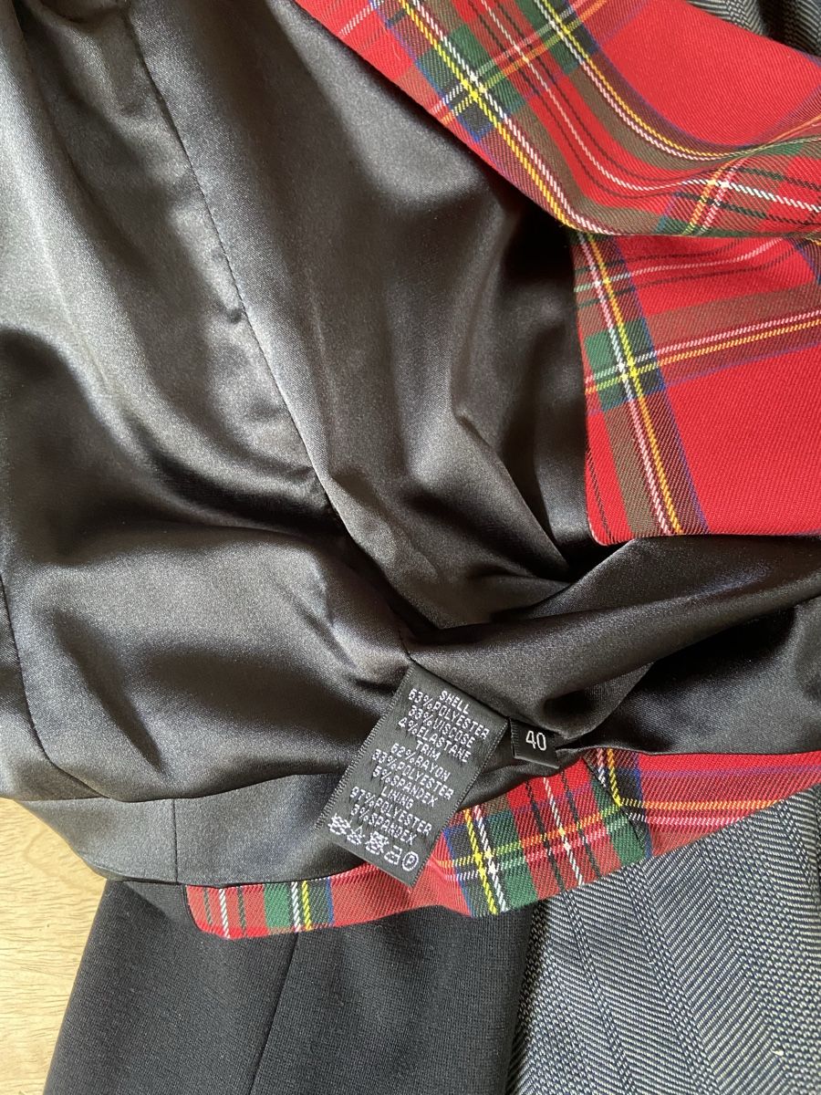 Jacken: Veste CHECK CHIC  taille 38 tartan – Gebraucht aus St-Blaise von Zobolo 2