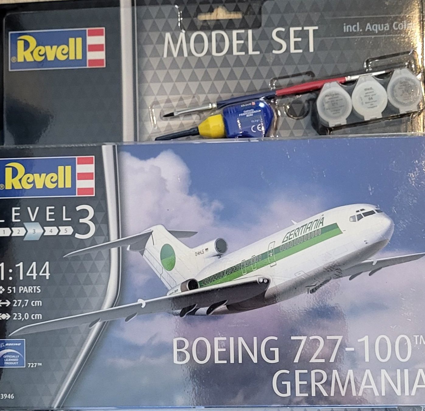 Kit di modellismo & Modellini statici: Boeing 727-100 – Nuovo e nell'imballaggio originale da altendorf venduto da keskomat