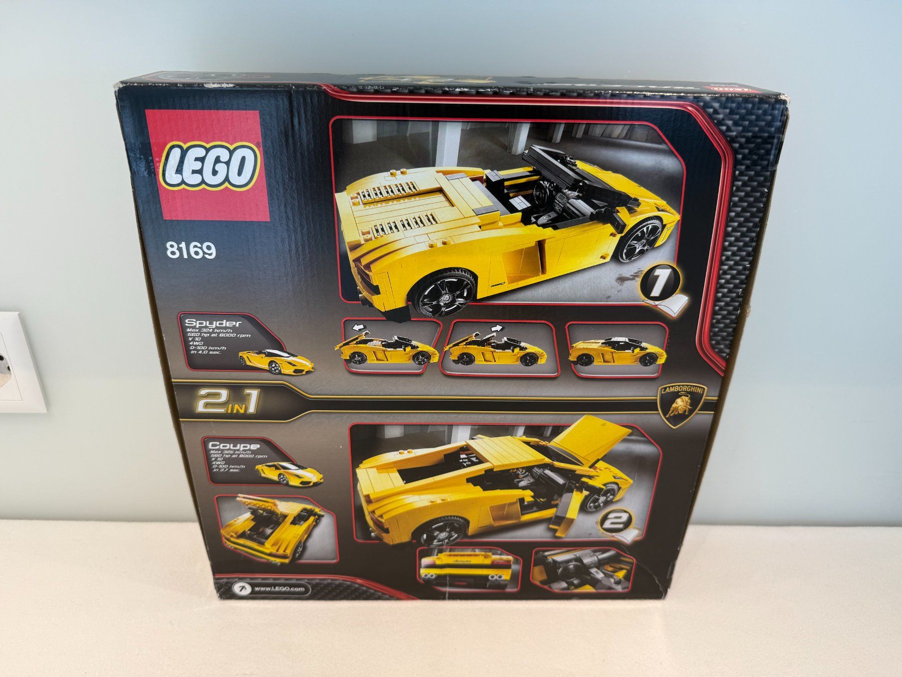 Lego Kit di costruzioni: 8169 Neu & OVP Lego Lamborghini – Nuovo e nell'imballaggio originale da Muri AG venduto da Lego-Collector 1