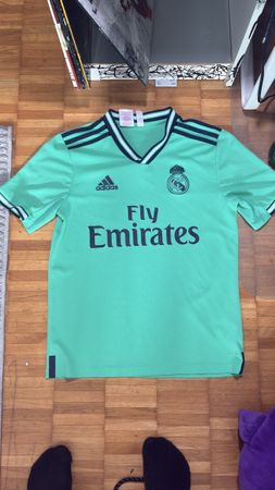 Adidas Real Madrid Fussball Trikot mintgrün Grösse s