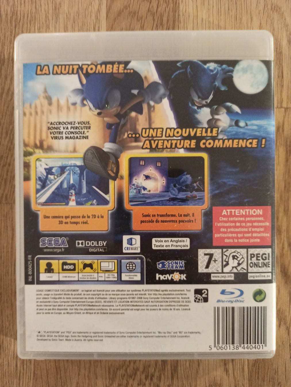 Giochi: Sonic Unleashed PS3 – Usato da Oberweningen venduto da mar_87mx 1