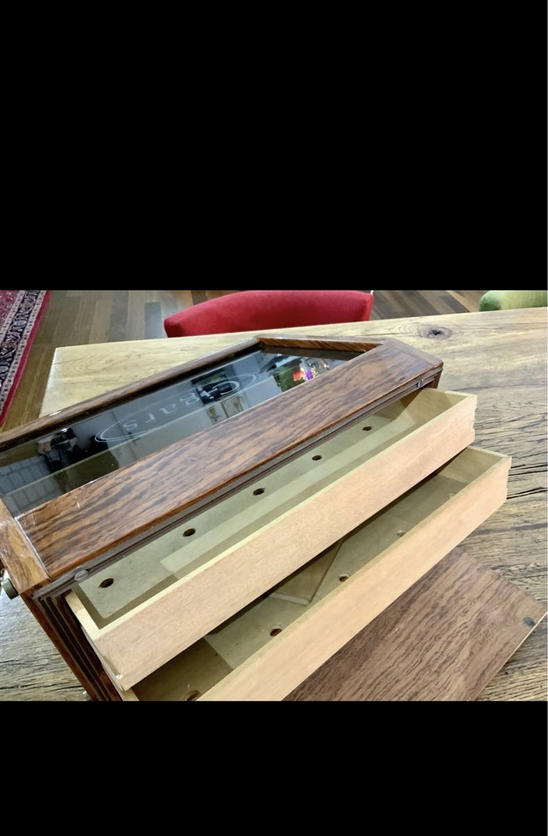 Humidor per sigari: Vintage Humidor aus Holz – Usato da Andermatt venduto da SnowboardsnStuff 6