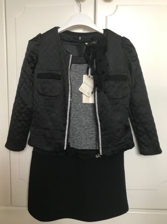 Monnalisa Kleid & Jäckchen für Kinder Gr. 10 Y