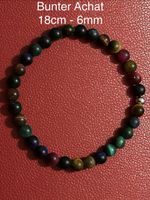 Bunter Achat Armband