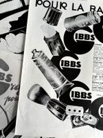Gibbs rasieren - 4 alte Werbungen / Publicités 1931/32