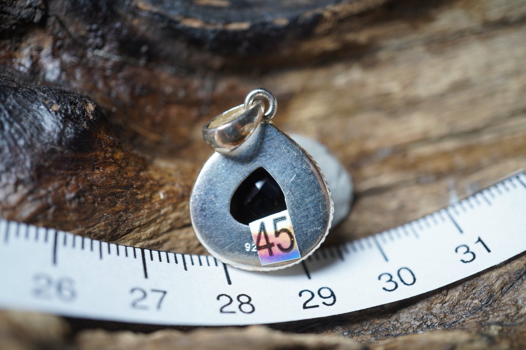 Anhänger: Obsidian    Facettiert  Tropfen  Anhänger   925 Silber – Neu und originalverpackt aus Balgach von top_silver 6