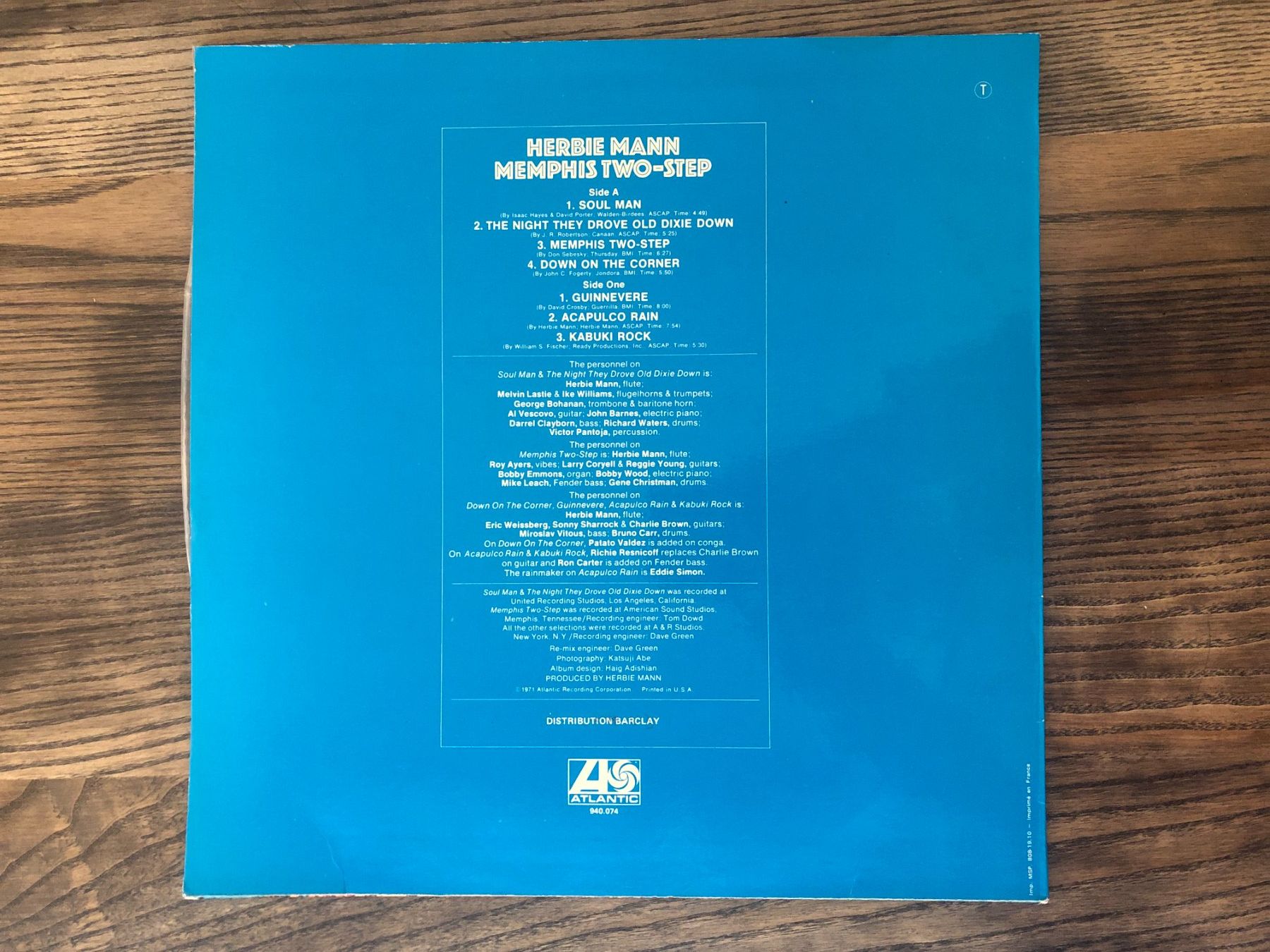Dischi in vinile: LP Herbie Mann Memphis Two-Step – Usato da Berg am Irchel venduto da Zweiti_Chance 1