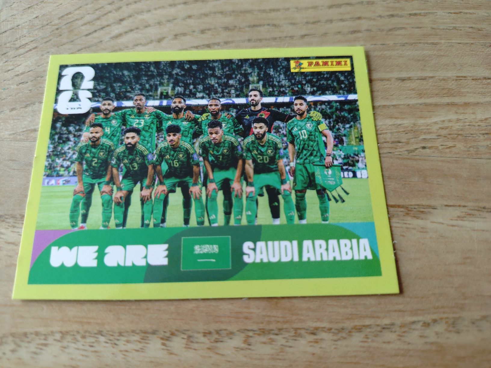 Panini Carte collezionabili: Panini Sticker KSA 13 Saudi-Arabien Team – Nuovo e nell'imballaggio originale da Steinmaur venduto da Cinderella309