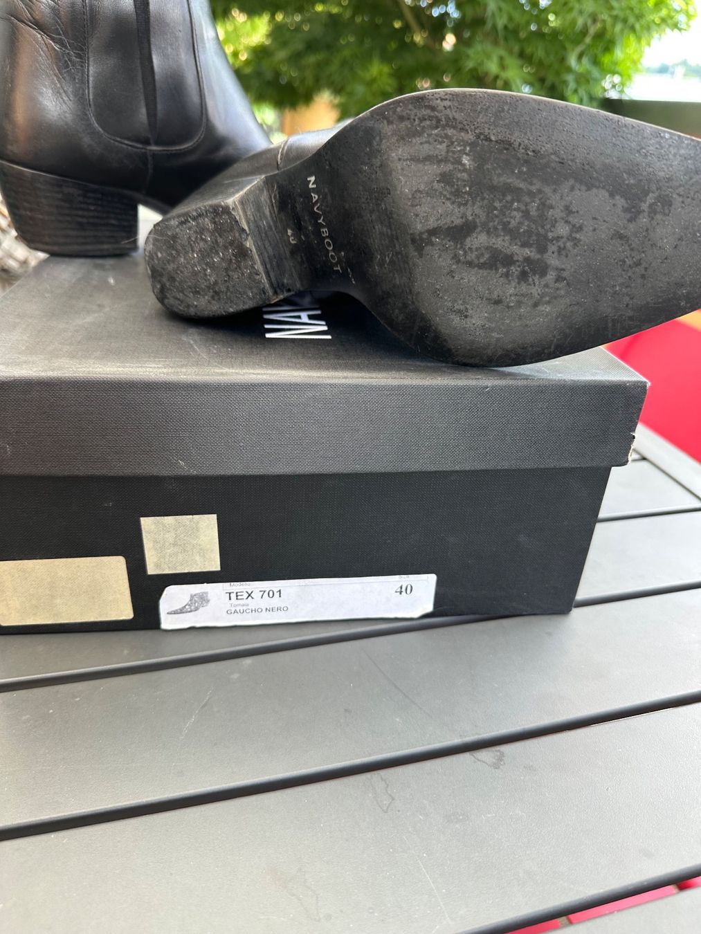 Navyboot Damenschuhe: Bottine de cowboy  de la marque NavyBoot – Gebraucht aus Pfaeffikon ZH von BACozAfer 1