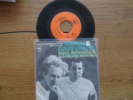 Simon & Garfunkel - Mrs. Robinson Single Schallplatte Top...