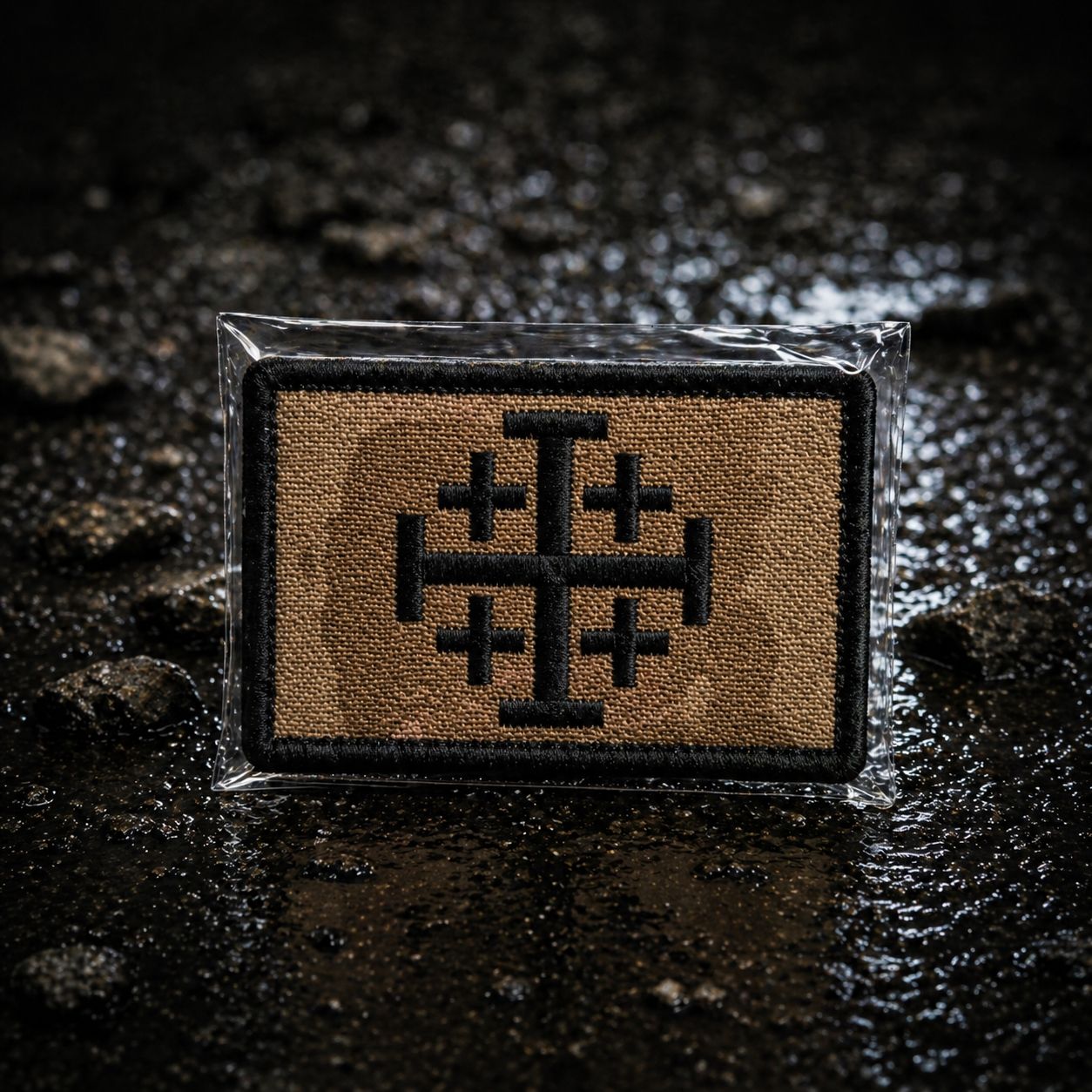 Toppe: Patch beige / schwarz – Nuovo e nell'imballaggio originale da Dottikon venduto da Blexxo_44