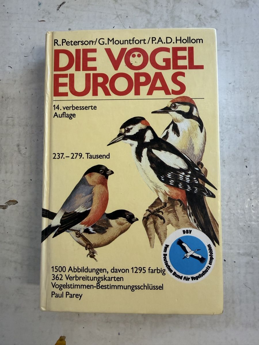 Libri: Die Vögel Europas – Usato da Dietikon venduto da Buchantiqdietikon