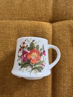 Langenthal Tasse Blumenmotiv weiss