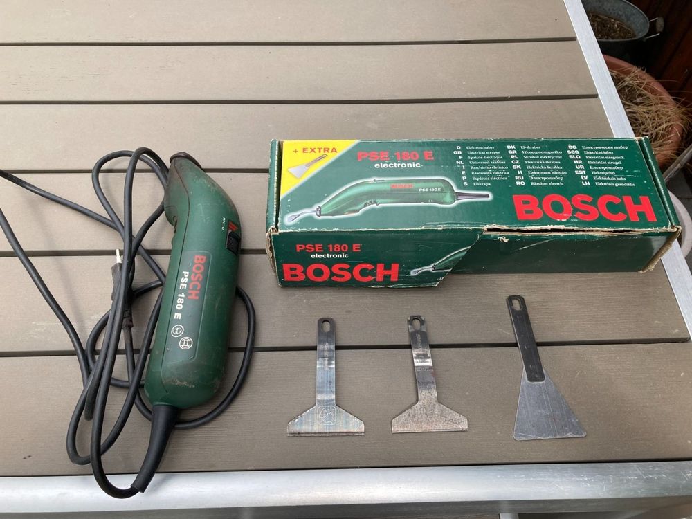 Elektroschaber BOSCH PSE 180 E Set | Kaufen auf Ricardo