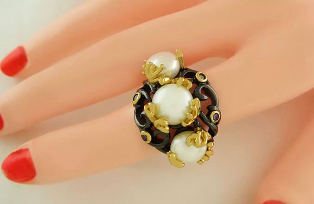 Ringe: Ring mit perlen – Neu (gemäss Beschreibung) aus Liestal von marieugenia 4