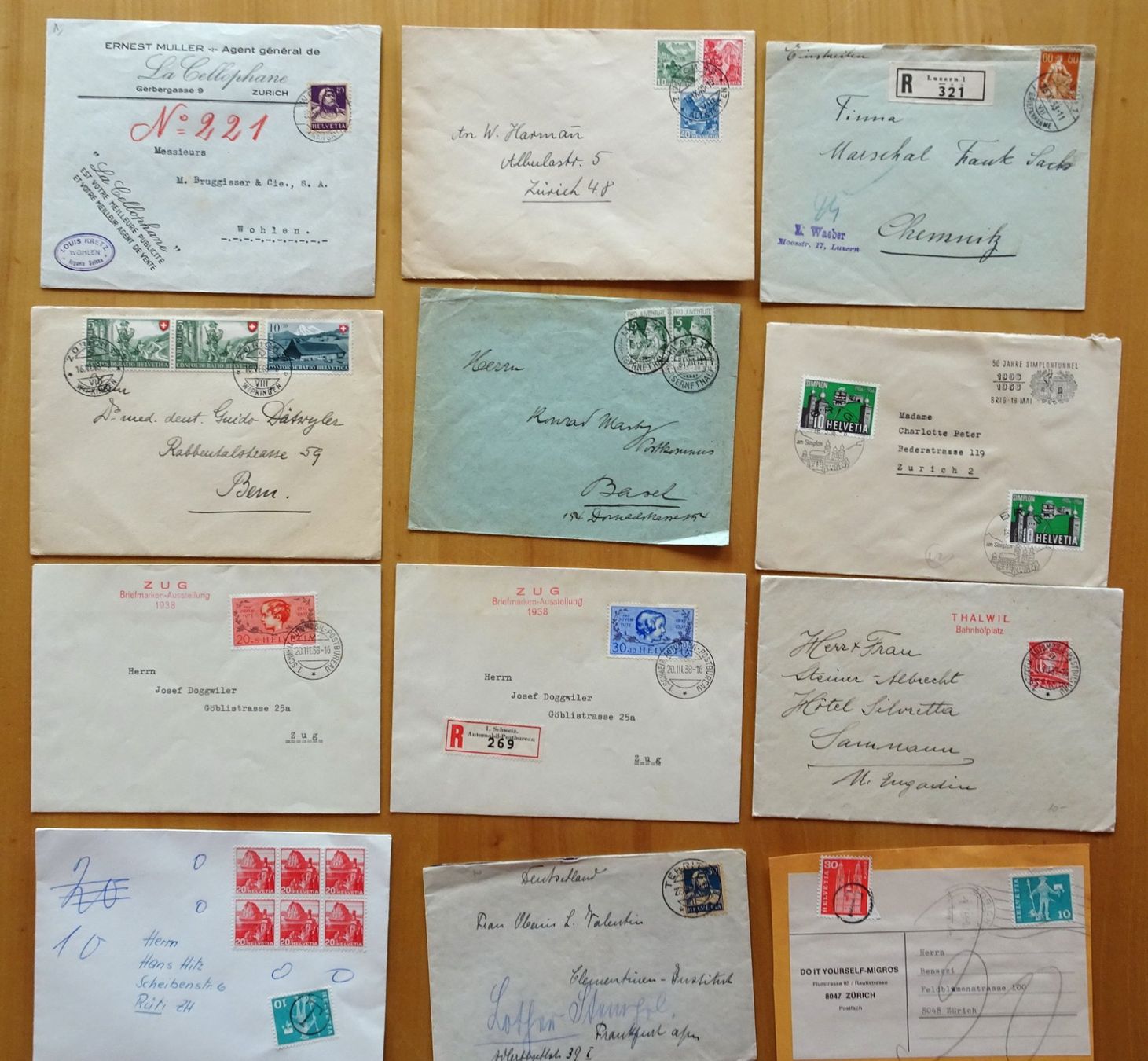 Tutti i francobolli: Belege, Bedarfsbriefe Schweiz alt – Usato da Feldbrunnen venduto da MarcusSO 1