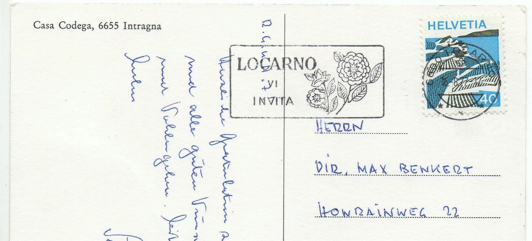 Cartoline postali: INTRAGNA Casa Codega – Usato da Jona venduto da philajona 1