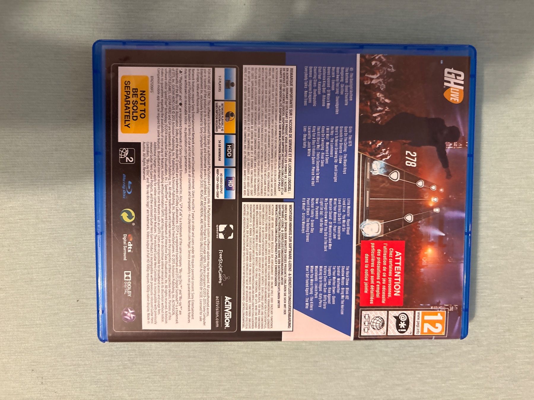 Giochi: Guitar Hero Live PS4 inkl. Gitarre – Usato da Dietikon venduto da Lidija0 4