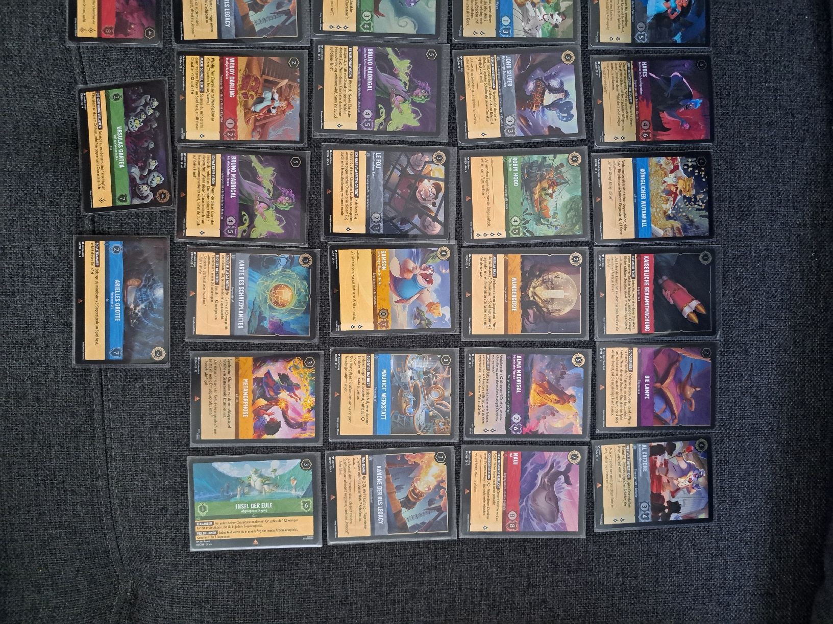 Disney Sammelbilder & Trading cards: Disney Lorcana  Sammlung – 35x Karten – Neu (gemäss Beschreibung) aus Bottmingen von LuffyGear 2