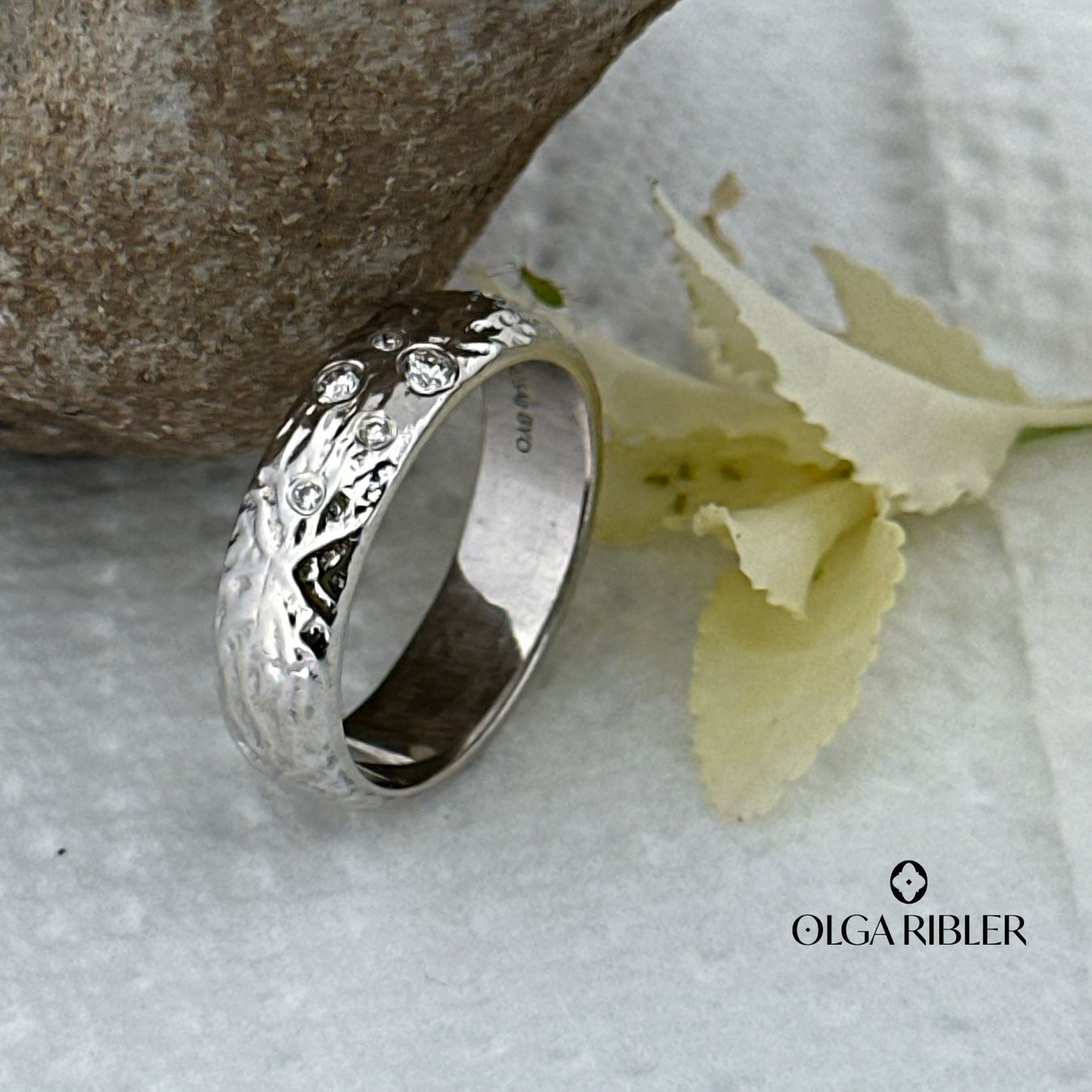 Olga Ribler Anelli: Diamanten Ring  -  Sterling Silber 925 – Nuovo (secondo la descrizione) da Luzern venduto da Schmuckoutlet 8