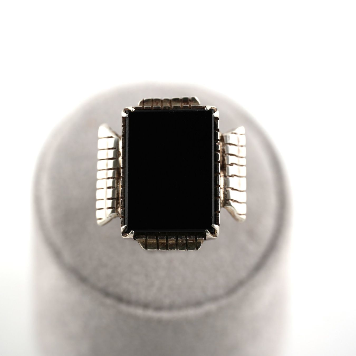 Bagues: Silberring mit Oynx – D'occasion à Basel par Vip24