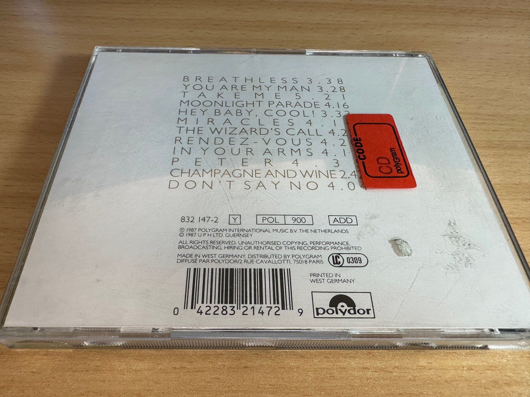 CD: Viktor Lazlo – Viktor Lazlo – Usato da Rikon im Tösstal venduto da Alpenmutz 1