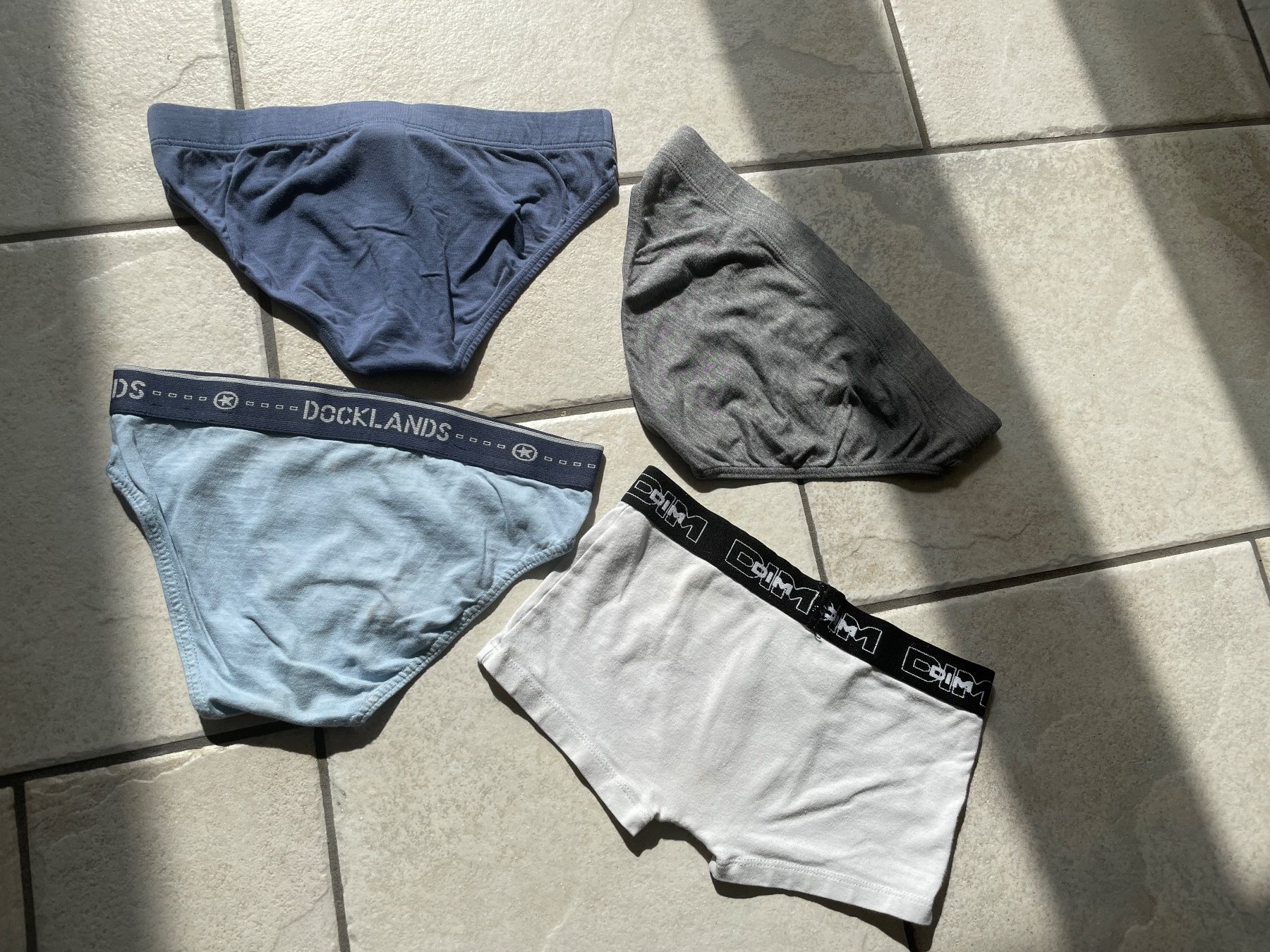 Unterwäsche: 4 st. Unterhosen, Gr.128, Brief 3.00 Fr. – Gebraucht aus Waltenschwil von lina-04 5