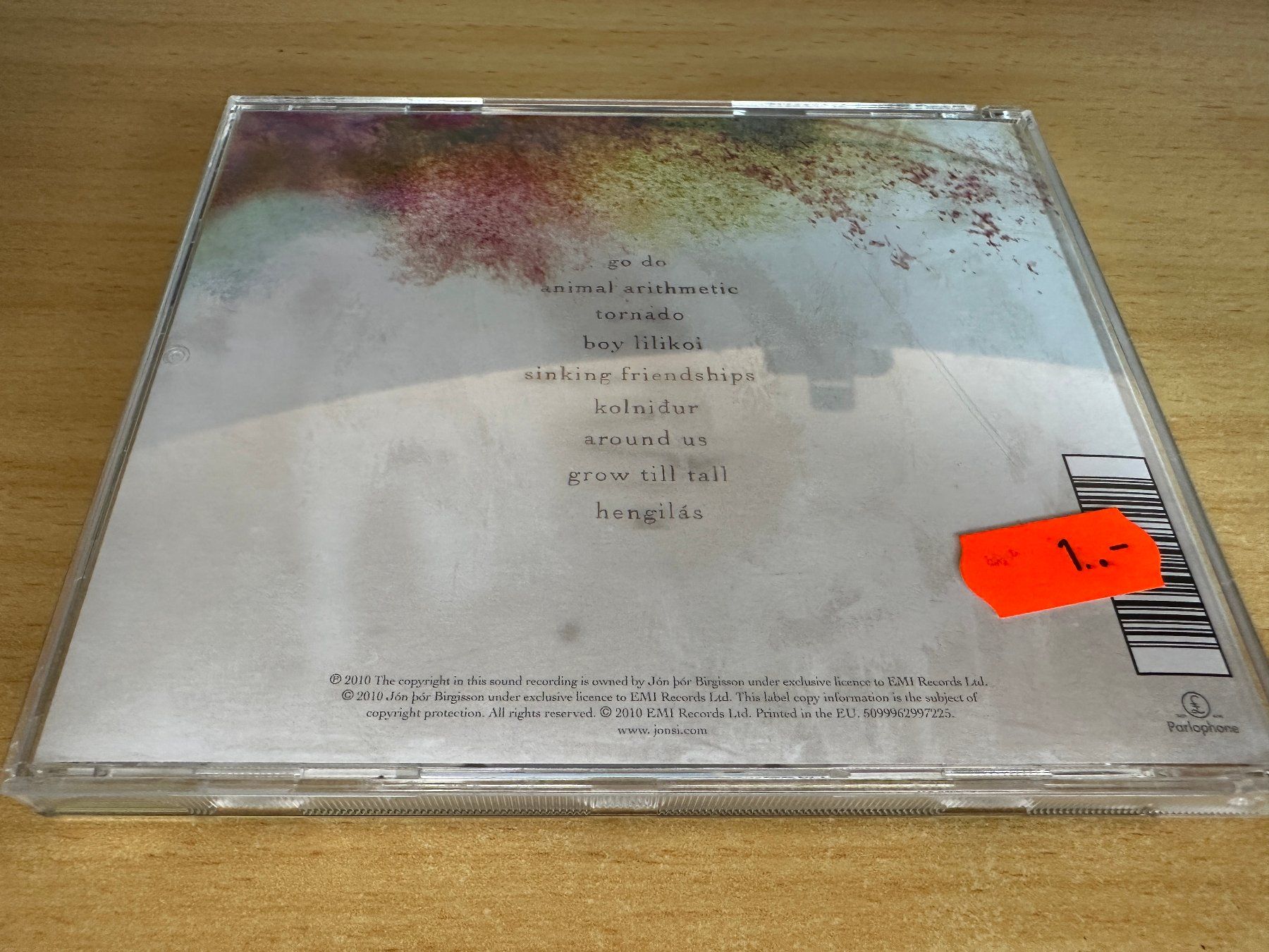 CDs: Jónsi – Go – Gebraucht aus Rikon im Tösstal von Alpenmutz 1