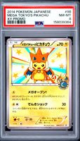 Pokemon Center Mega Tokyo Pikachu Charizard 098/xy-p Psa 8