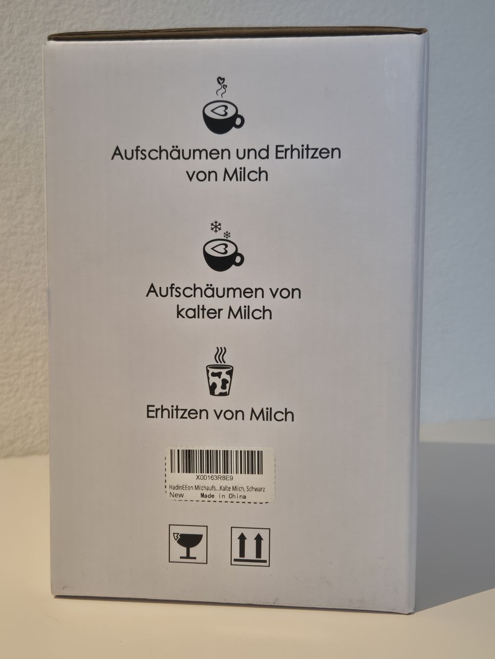 Küchengeräte: HadinEEon Milchaufschäumer N11, neuwertig – Neu und originalverpackt aus Hefenhofen von GSC99 8