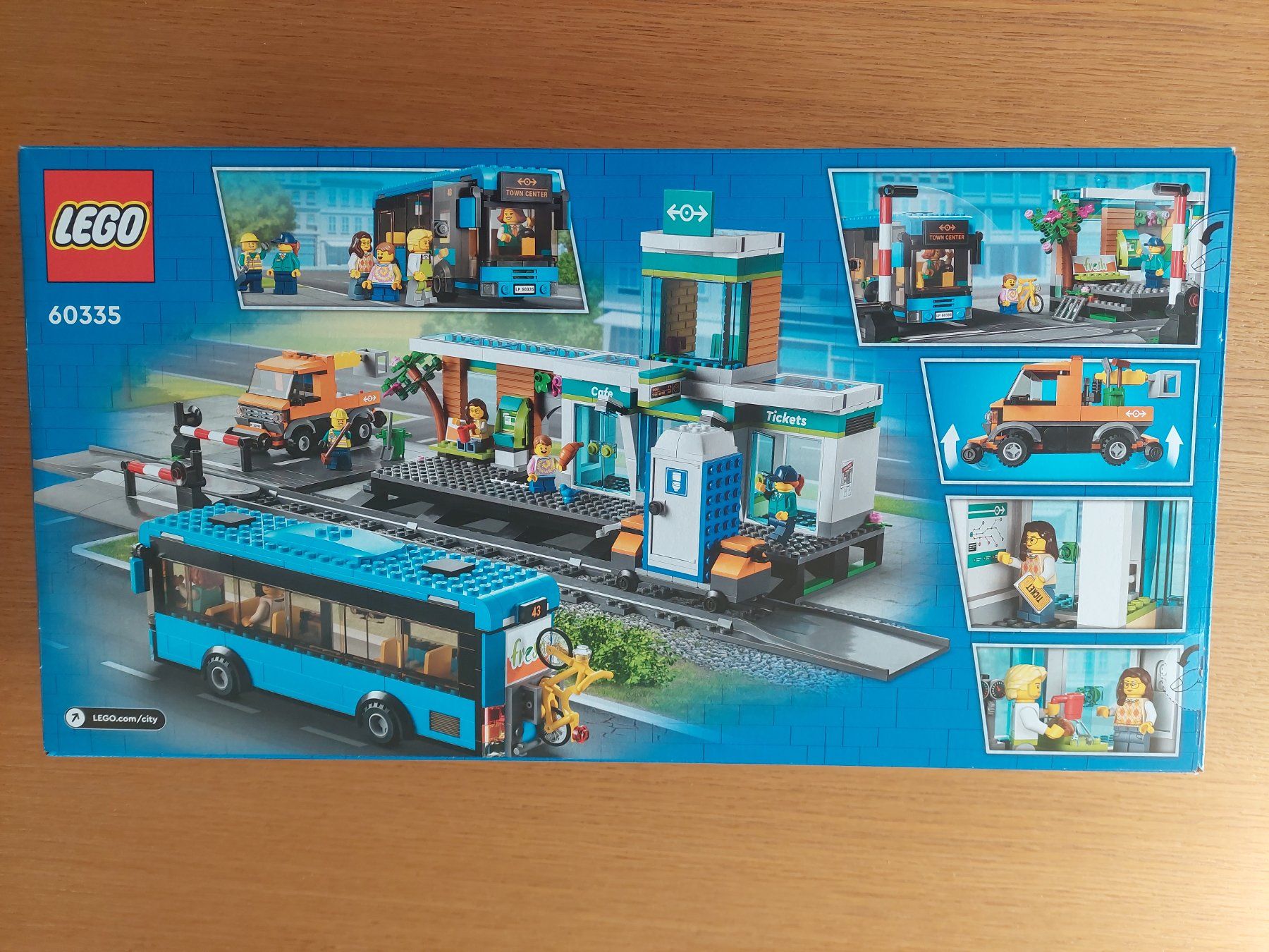 Lego Giocattoli: LEGO City 60335 Bahnhof Bus – Nuovo e nell'imballaggio originale da Abtwil AG venduto da kidimagic1 1