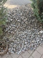 Granit-Schroppen / Gartensteine – gebraucht wie gesehen
