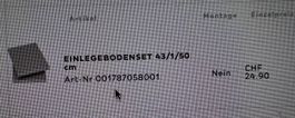 2 Einlegeböden Drehtürenschrank 001787072508 von XXXLutz