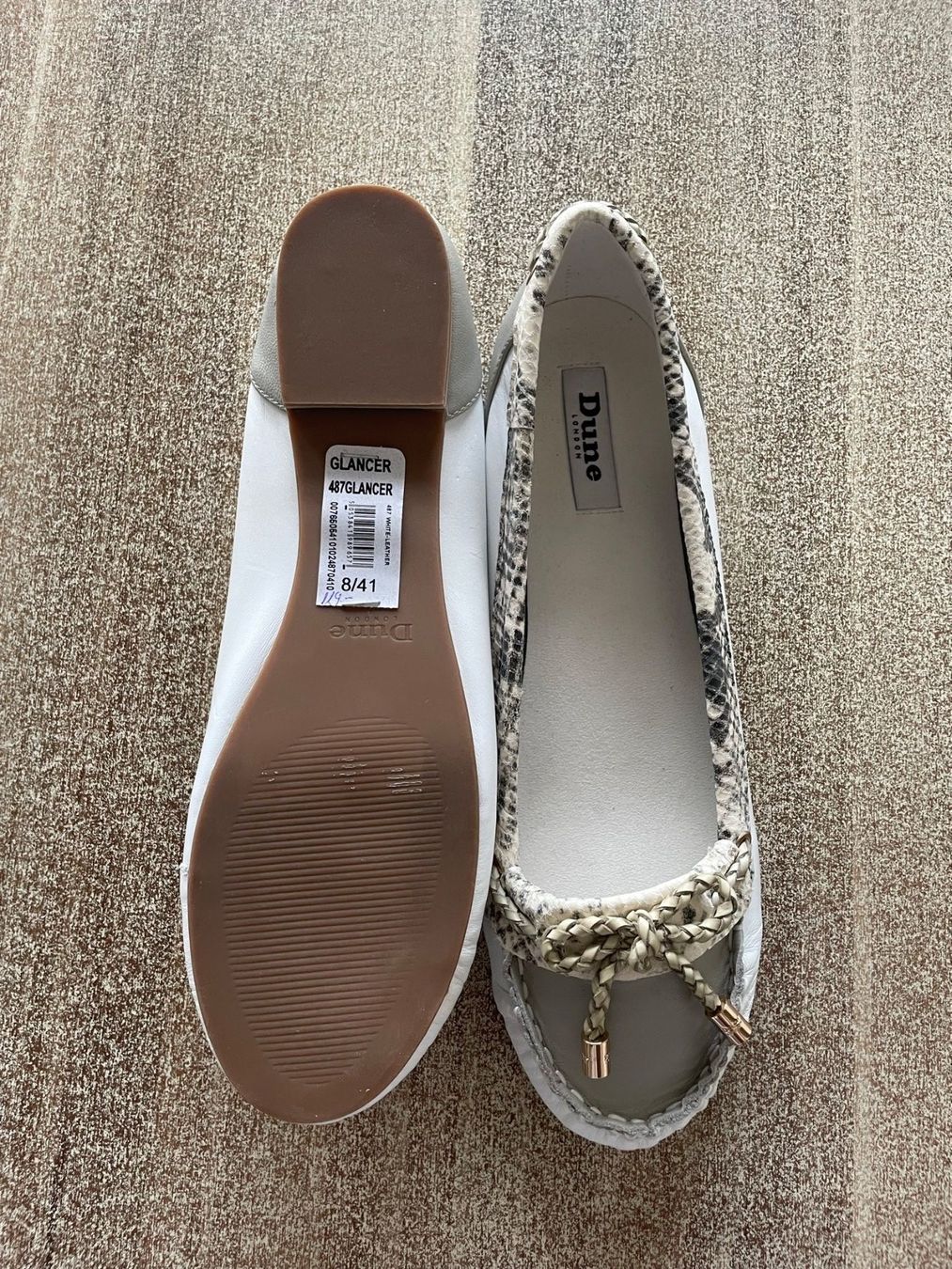 Dune London Scarpe da donna: BALLERINES DUNE TAILLE 41 COMME NEUF – Nuovo (secondo la descrizione) da Bernex venduto da eunicefitz 5