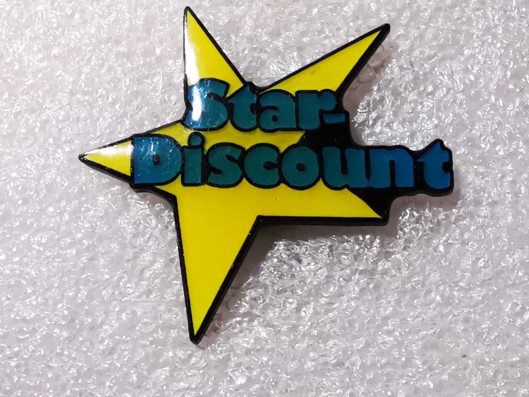 Placchette & Badge: Ansteckpin 48: Star Discount – Usato da Oppligen venduto da Pin-Fall-Shop