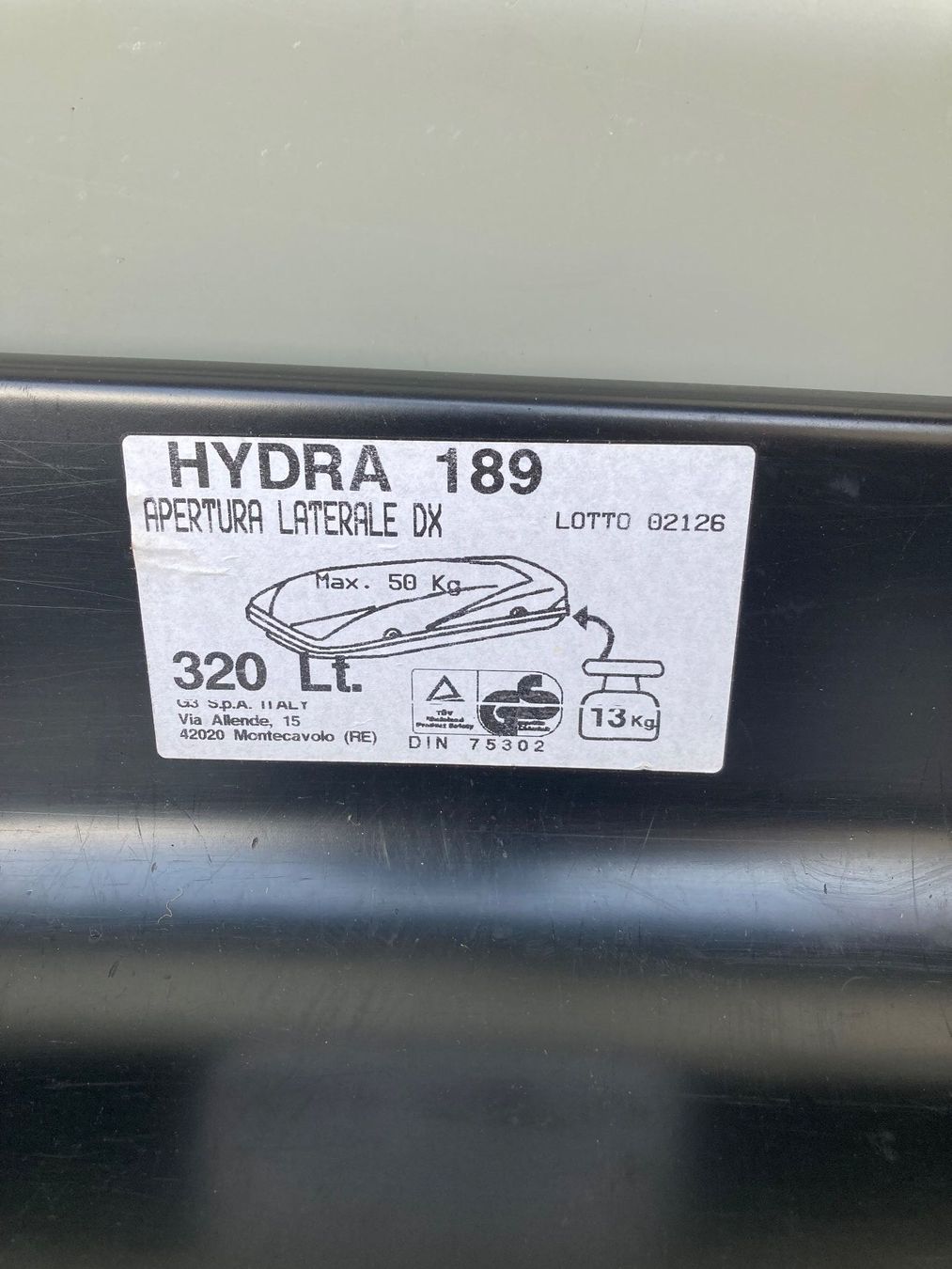 Coffres de toit: Dachbox 320 Lt. – D'occasion à Flawil par laser23 3