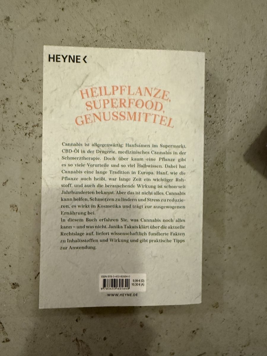 Bücher: Das kleine Buch vom Cannabis – Neu und originalverpackt aus Mörschwil von Seegurke18 1