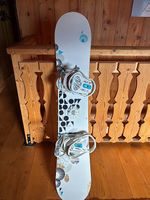 Snowboard Nidecker 143 cm avec fixations