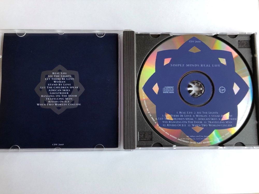 Simple Minds CD - Real Life (Gebraucht) in Oberried Brienz für CHF 0.7 ...