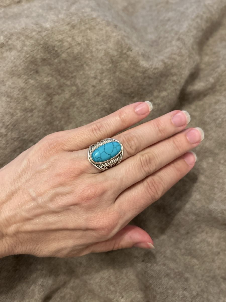 Ringe: Ring Silber mit Türkis – Neu (gemäss Beschreibung) aus Wohlen b. Bern von Honeypie 1