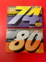 2 x SONY CDixII Chrom Audio Kassetten sehr selten original!