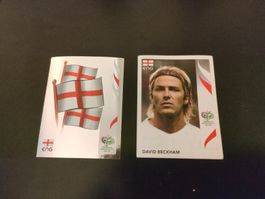 Stickers Panini David Beckham coupe du monde 2006
