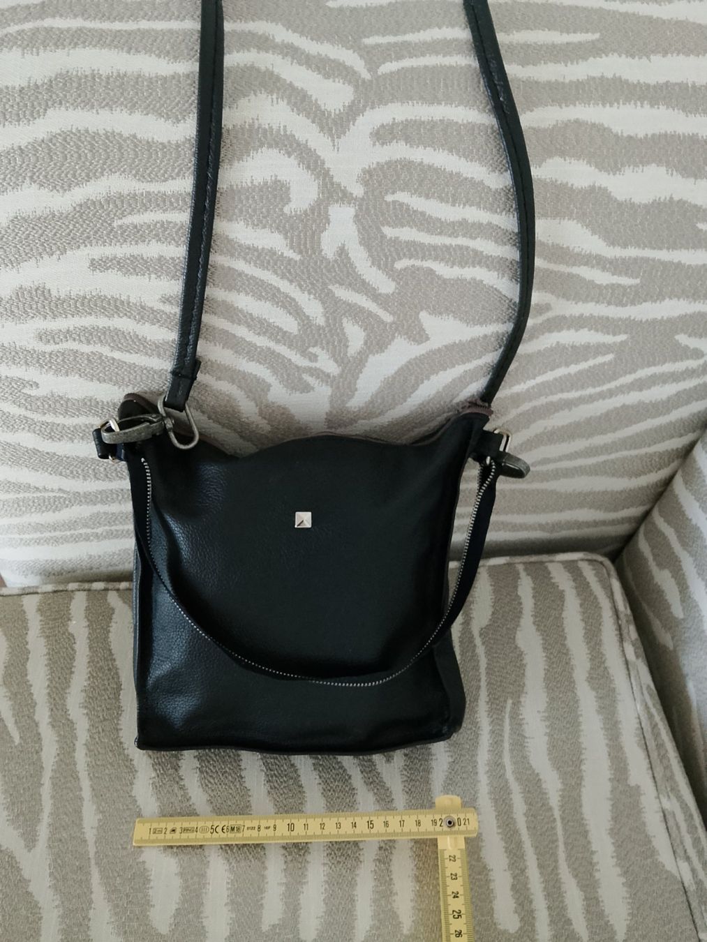 Borse da donna: Schultertasche schwarz Leder  Neu – Nuovo (secondo la descrizione) da Bellikon venduto da MellonCollieMitTwint 1