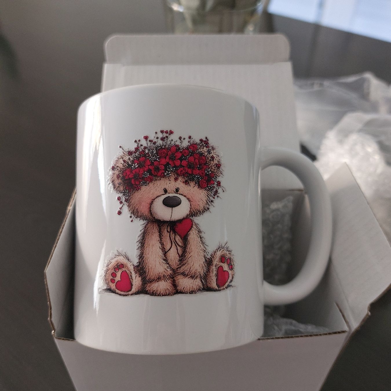Tassen: Tasse mit Bär Motiv, Neu – Neu und originalverpackt aus Erlinsbach SO von Inspirierend 1